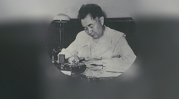 April 12th  - birthday of K. I. Satpaev